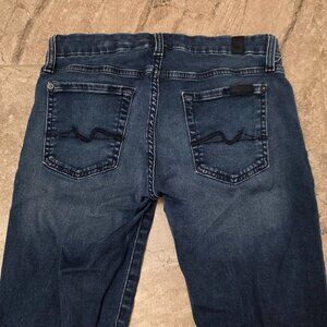 Seven For All Mankind Women Jeans The Skinny Size 28